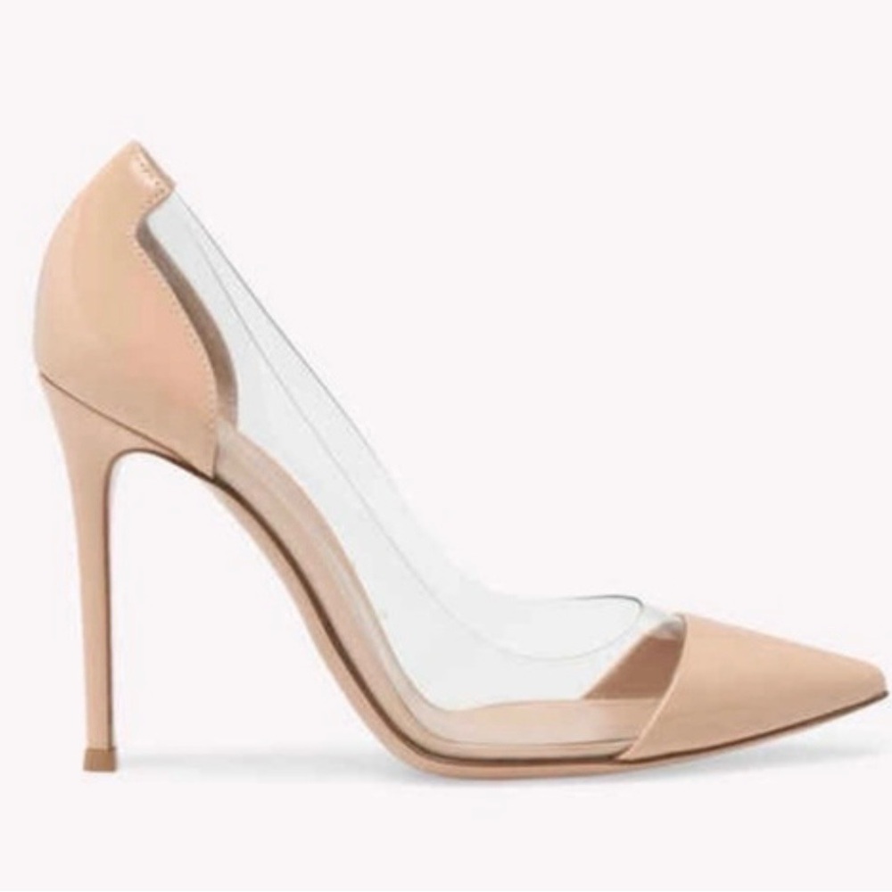 SCHUTZ Women's Tan Pointed Heels - Picture 7 of 8